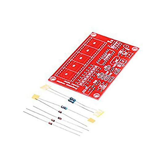 ARCELI Online DIY Digital LED 1Hz-50MHz Quartz Oscillator Frequency Counter Meter Tester Kit Tool