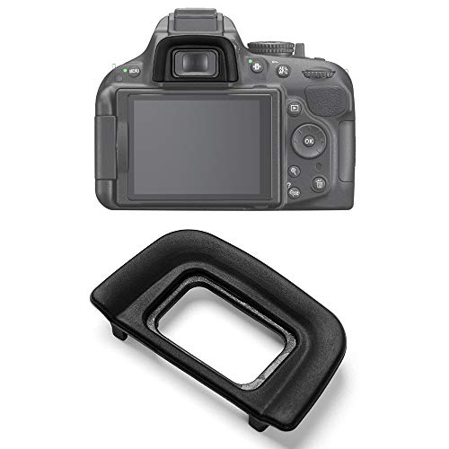Eyecup,Sedremm Camera DK-20 Eyecup Replacement Eyepiece for Nikon D5500 D5300 D3400 D3300 F65 F75 D40 D50 D60 D70s D5100 D3200 D3100, 2 Pack