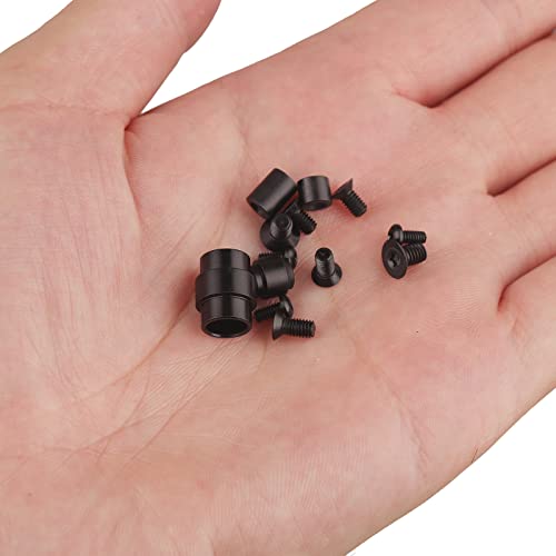 A.I.FORCE 13-piece black titanium hardware screw set for Spyderco C81 folding knife