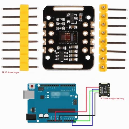 ARCELI Heart Rate Sensor Module MAX30102 Blood Oxygen Sensor Compatible with Arduino STM32