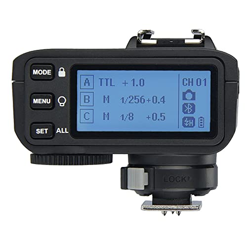 Godox X2T X2T-F Flash Trigger for Fujifilm, 2.4G TTL HSS 1/8000s