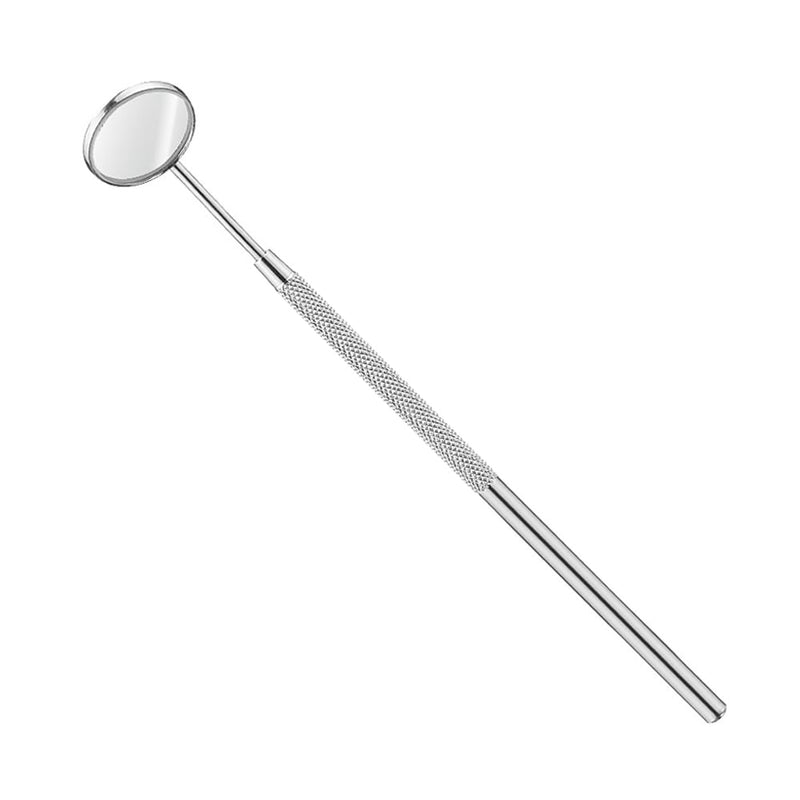 2 Pieces Stainless Steel Dental Mirror, Surgical Professional Dentist Mirror, Mouth Mirror, Oral Care Checking Instrument and Eyelash Extension