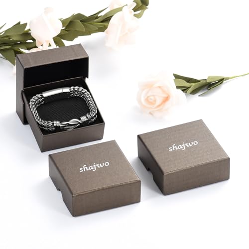 shajwo Cremation Jewelry Infinity Knot Urn Bracelet for Human Ashes for Women Men Memorial Keepsake Link Bracelet Silver 20cm