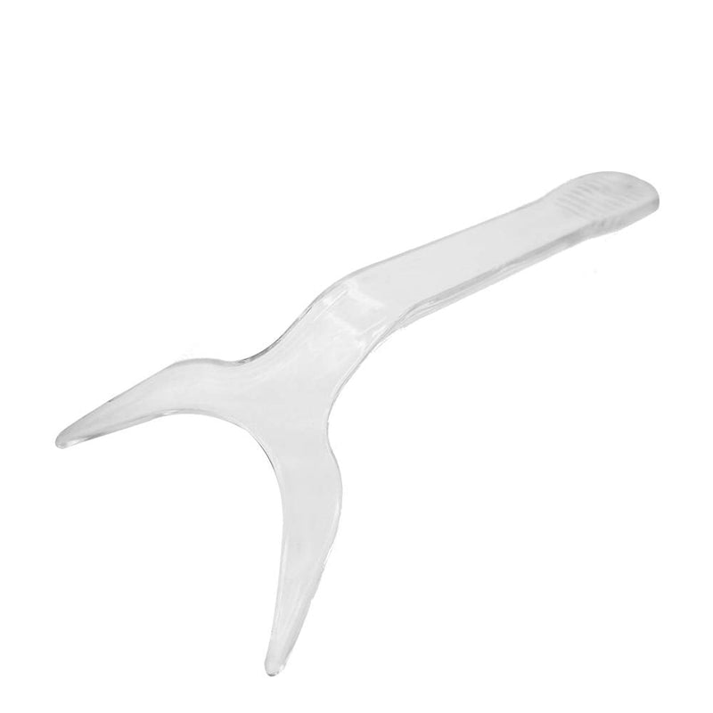 [Australia - AusPower] - 2PCS Dental Orthodontic Lip Retractor Clear Teeth Intraoral Mouth Lip Retractor Photography Opener (Large + Small) Large + Small 
