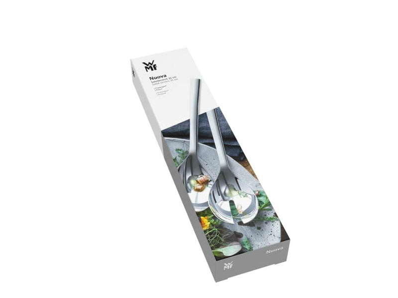 WMF Salad Servers Set of 2 Nuova Cromargan Stainless Steel 18/10 Polished, 25 cm