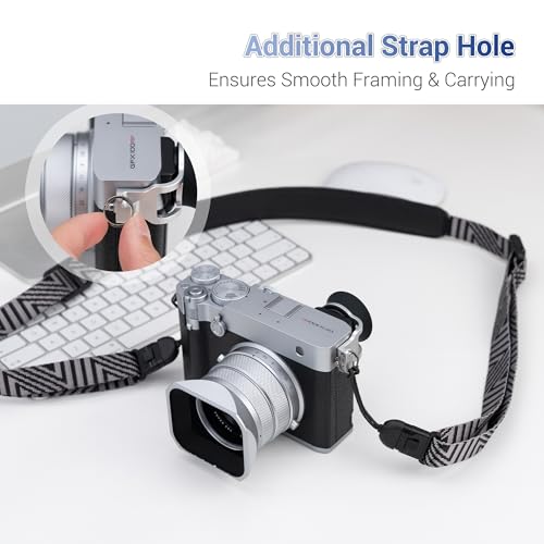 Extended GFX 100RF Eyecup Eyepiece Viewfinder for Fujifilm GFX100RF Eye Cup Black for Fujifilm GFX100RF