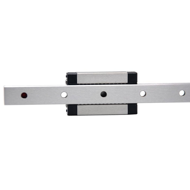 [Australia - AusPower] - 350mm MGN12 Linear Rail Guide with Dual Black MGN12H Carriage Block for 3D Printer and CNC Machine 350mm Rail + 2 x MGN12H(Black) 
