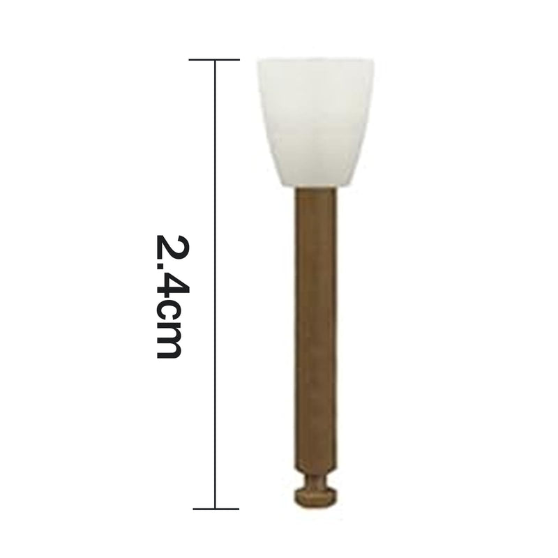 [Australia - AusPower] - 40pcs Dental Disposable Polishing Cups/Points/Discs, Discs Composite Polishing RA Shank for Polishing Sanding Finishing Grinding (Polishing Cups) 