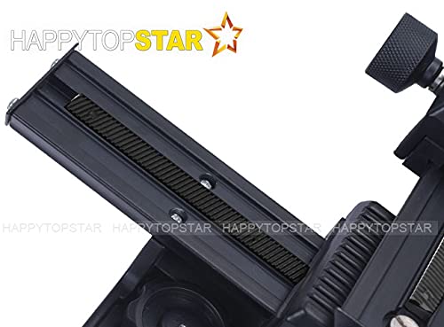 4-Way Macro Focusing Focus Rail Slider Close-Up Shooting Compatible with All Digital SLR Camera DC with Standard 1/4" -Inch Screw Hole