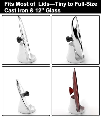 Upright Ceramic Spoon Rest, Matte White Kitchen Cooking Spoon Holder 1