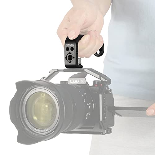 NICEYRIG Camera DSLR Top Handle for Cinema Camera Camcorder Cage Rig - 450 ARRI mount top grip