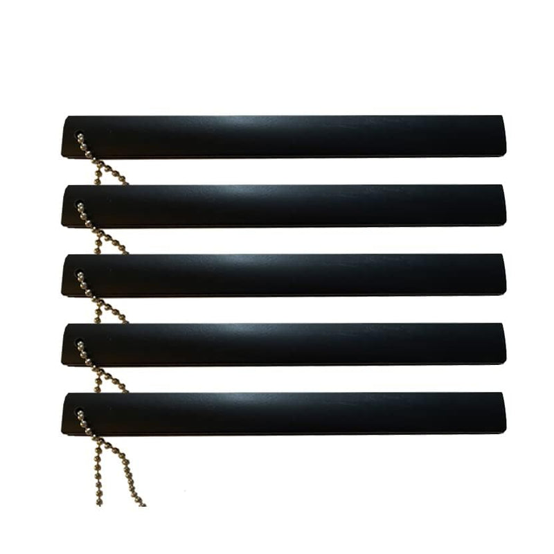 Commercial Grade Large Heavy-Duty Long Keychain for Homes and Public Restrooms Flight Black 5