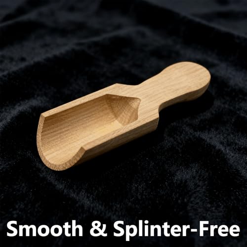 100 Pack Mini Wooden Spoons for Jars, Bath Salts, Spices, Sugar Scrubs, Cooking, Tea, Candy - Natural Wood Scoops, 2.95 Inch (100 Pack) 100