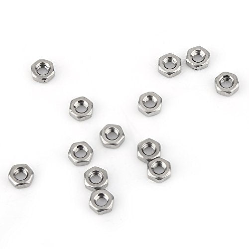 300-piece M3 stainless steel button head hex socket screws and nuts assortment kit with storage box