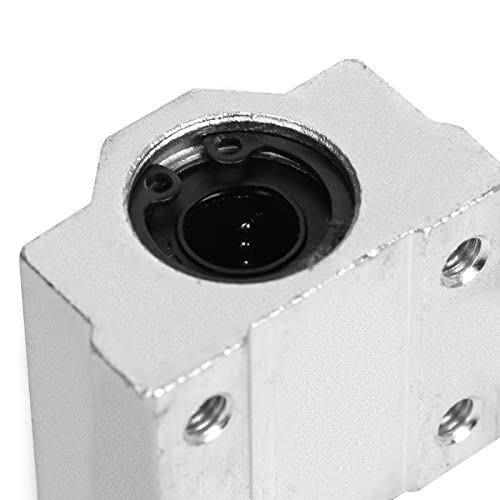 4Pcs SCS10UU Linear Motion Ball Bearing Slide Unit Bushing(10MM Inner Dia.) for CNC Machine Linear Sliding, 3D Printer Part