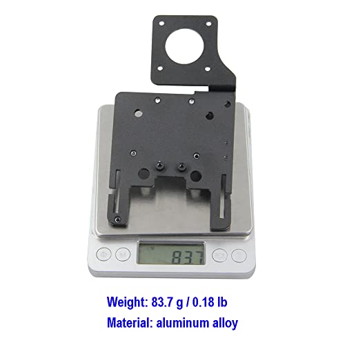 Upgrade Direct Drive Support Aluminum Plate with 4pcs Pulleys with Dual Gear Extruder with Stepper Motor Kit Only for Ender 6 (Dual Gear Extruder+Motor Kit) Dual Gear Extruder+Motor Kit