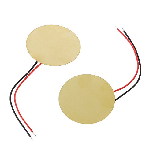 Pack of 10 35 mm Piezo Elements Summer Sounder Sensor Drum Disc + Wire CopperBusiness & Industrial Electronics & Measurement Electronic Components