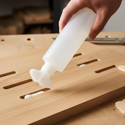 Big Horn 19042 8 oz Biscuit Slot Glue Bottle with Precision Nozzle & Cap