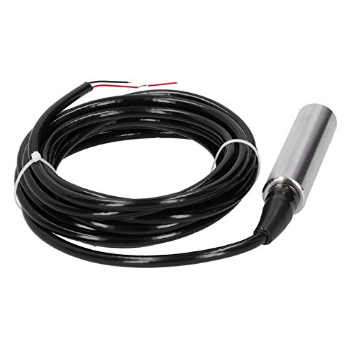 [Australia - AusPower] - Liquid Level Transmitter 5m Cable Water Level Sensor Detector Pressure Transmitter for Water Gas Oil 1232VDC 420mA(0-2m) 