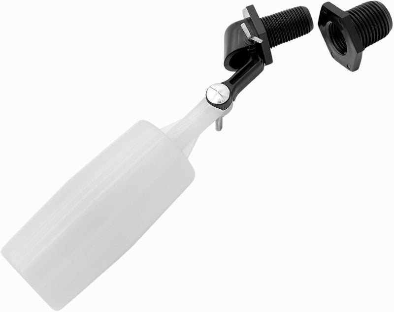 [Australia - AusPower] - Pool St 3/8" and 1/2" Pool Auto Fill Float Valve Replacement | Includes Adapter From 3/8 Inch to 1/2 Inch | Compatible with Most Water Float Valve For Water Tank and Pool Water Leveler Auto Fill 