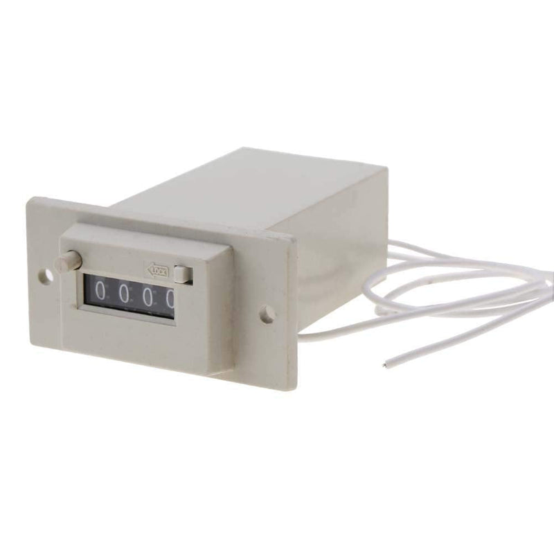 [Australia - AusPower] - CSK4-YKW 4 Digit Electromagnetic Counter pulse count AC110V / AC220V / DC24V(AC 110V) AC 110V 