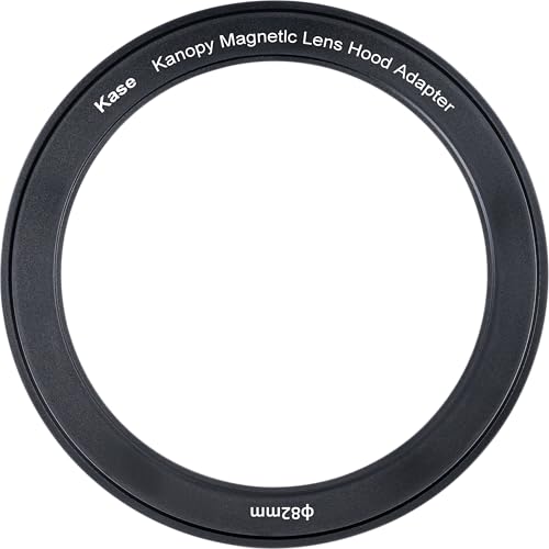 Kase Kanopy Magnetic Metal Lens Hood for Revolution/Revolution Plus 95mm Filters (82mm Adapter Only) 82mm Adapter Only