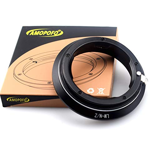 LM to Nik Z Lens Adapter, Compatible with LM, Zeiss ZM, Voigtlander VM Mount Lens to Nik Z Mount Z6 Z7 Z50 Full Frame Camera Leica M to Nikon Z Lens Adapter