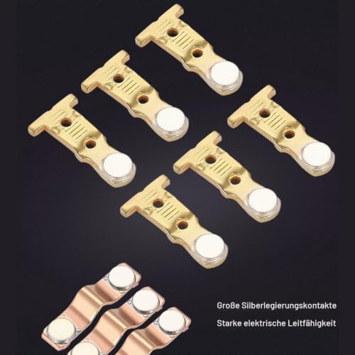 AC Contactor AC 380V 25A Motor Contactor Copper Coil 3P NO Silver Circuit Switch Controller, AC Contactor Switch