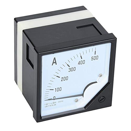[Australia - AusPower] - Analog Current Meter Panel Analog Amp Meter Ammeter Test Detectors 500A 1.5 Accuracy 