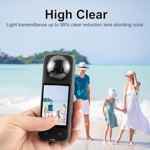 PULUZ Rotating Premium Lens Guard for Insta360 X4, Optical Glass Protector For Insta360 X4-Premium lens Guard