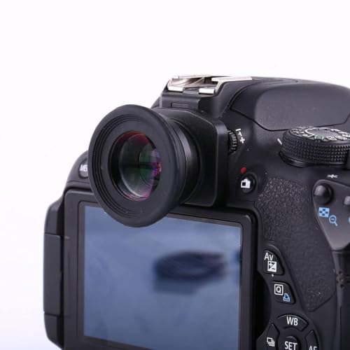 Viewfinder Eyepiece for DSLR Camera, Magnifying Eyepiece Viewfinder for Camera, 1.5X Fixed Focus Viewfinder Eyepiece Eyecup Magnifier Cover Scope