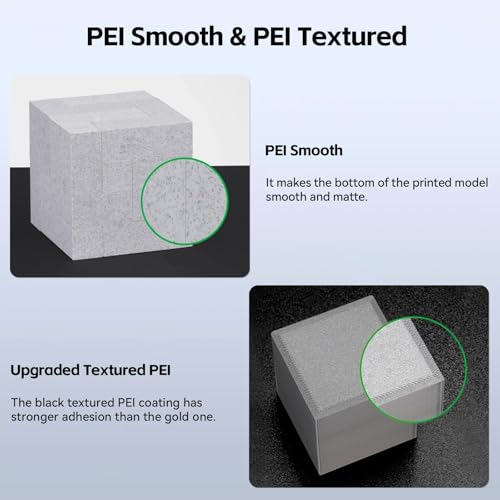 PEI Build Plate for Bambu Lab X2D P2S P1S P1P X1C X1 X1E 3D Printers PEI 257*257mm