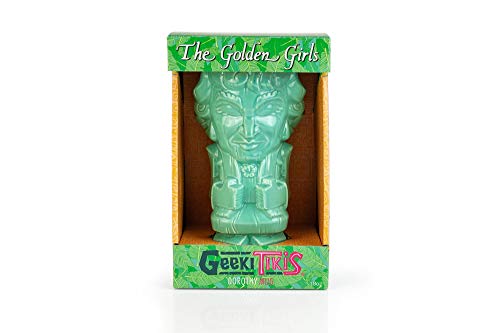 Geeki Tikis The Golden Girls Dorothy Mug | Official Golden Girls Collectible Ceramic Tiki Style Cup | Holds 18 Ounces