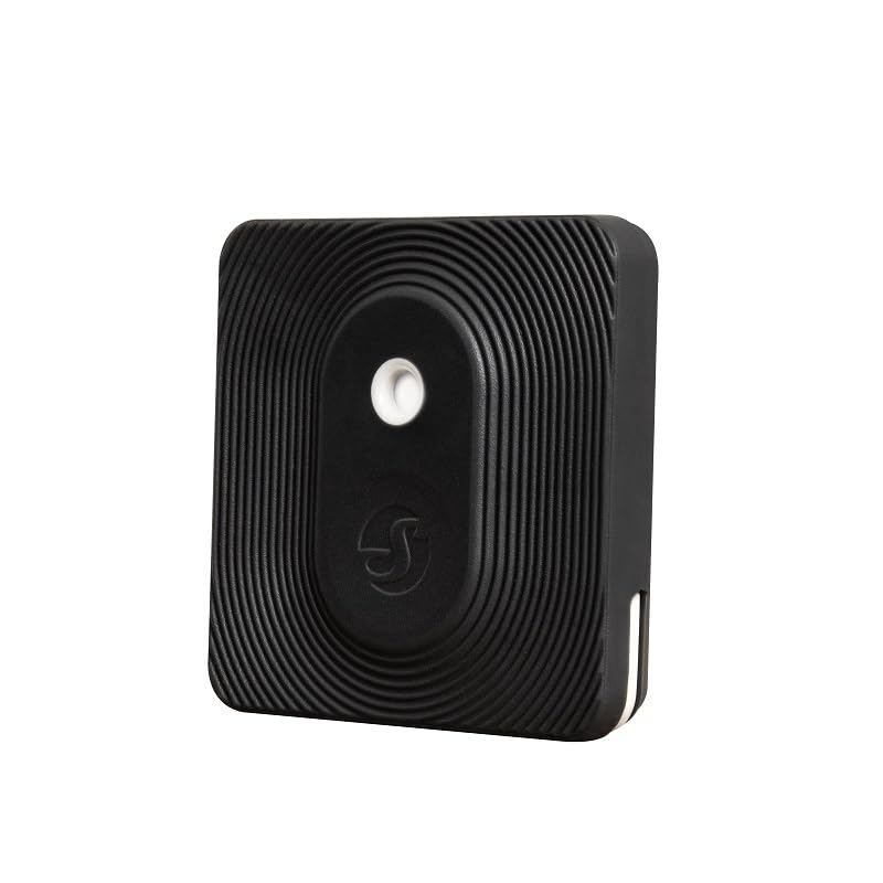 Shelly Blu H&T Black Bluetooth Controlled Temperature and Humidity Sensor Splash-proof and Dustproof Protection Class IP54 iOS Android App Gateway Required