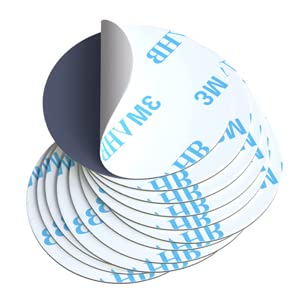 [Australia - AusPower] - 12 of Circle Dots 1.38 Compatible with 3M Adhesive Double-Sided Tape Pads for Mounting Bonding 