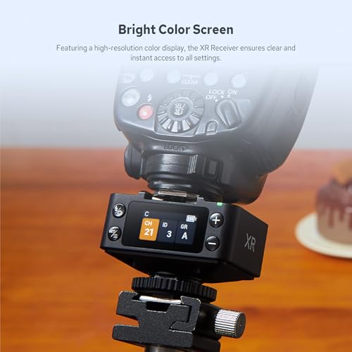 Godox XR TTL Wireless Flash Receiver for Canon Nikon, 2.4G HSS Trigger