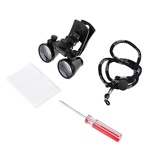 [Australia - AusPower] - 3.5X420mm Binocular Plastic Clip Loupes DY-110 Lab Head Magnifier w/Clip-on 