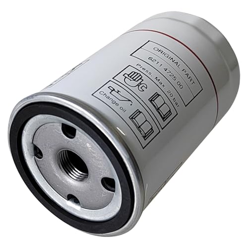 Pisarnd 6211472500 oil filter for air compressor replacement, cylindrical filter component