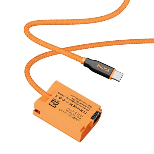 ZGCINE PD-EL25 USB-C PD EN-EL25 Dummy Battery Cable for Nikon Z50