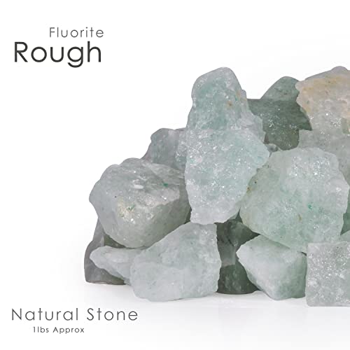 YATSKIA Fluorite Crystal - Raw Crystals Bulk Rough Stones - Healing Crystals - Semi Precious Stones - Gemstones and Crystals - Gem Stones - Stones and Crystals - Decoration - Reiki Crystals