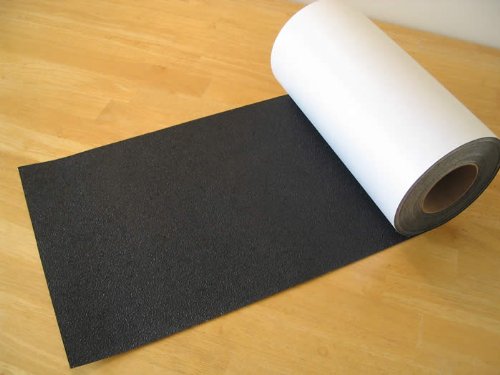 Safe Way Traction 12" X 10' Foot Roll of Black Rubberized Anti Slip Non Skid Safety Tape 3510-12-10