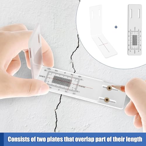 Crack Monitoring Protocol Concrete Crack Monitor, Corner Crack Monitor for Standard and Corner