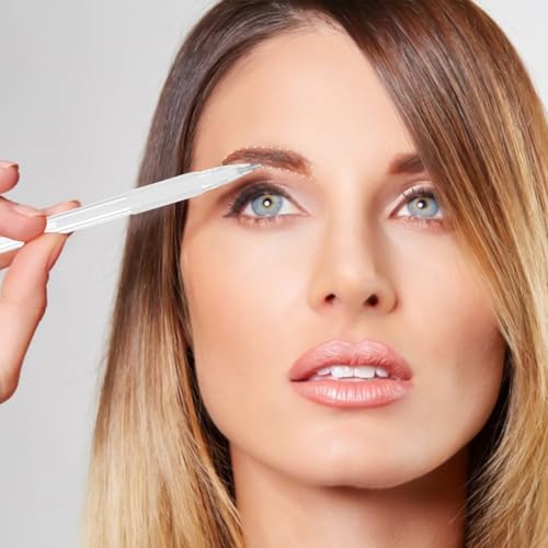 Healeved Eyebrow Mapping Pen White for Precise Marking of Eyebrow Lines Manual 15.00 cm for Professional Eyebrow Tattoos and Skin Marking 1 pc. (pack of 1)