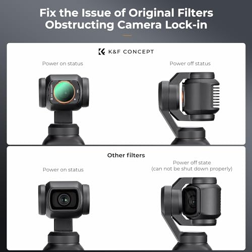 K&F CONCEPT Magnetic CPL+ND4+ND8 Filters Set CPL & ND4 & ND8