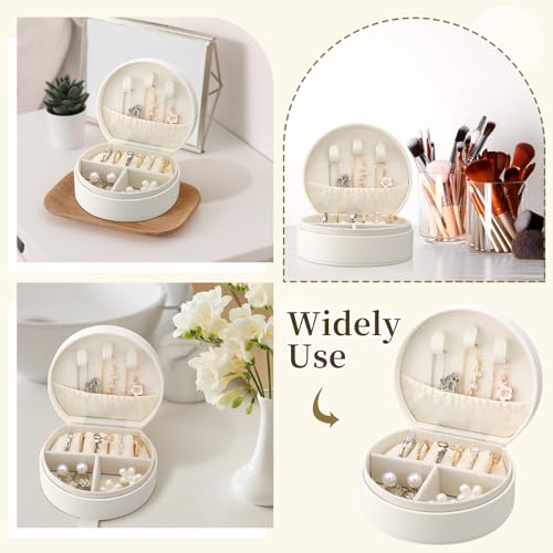 Colingmill 6 Pcs Bridesmaid Proposal Gift Travel Jewelry Box