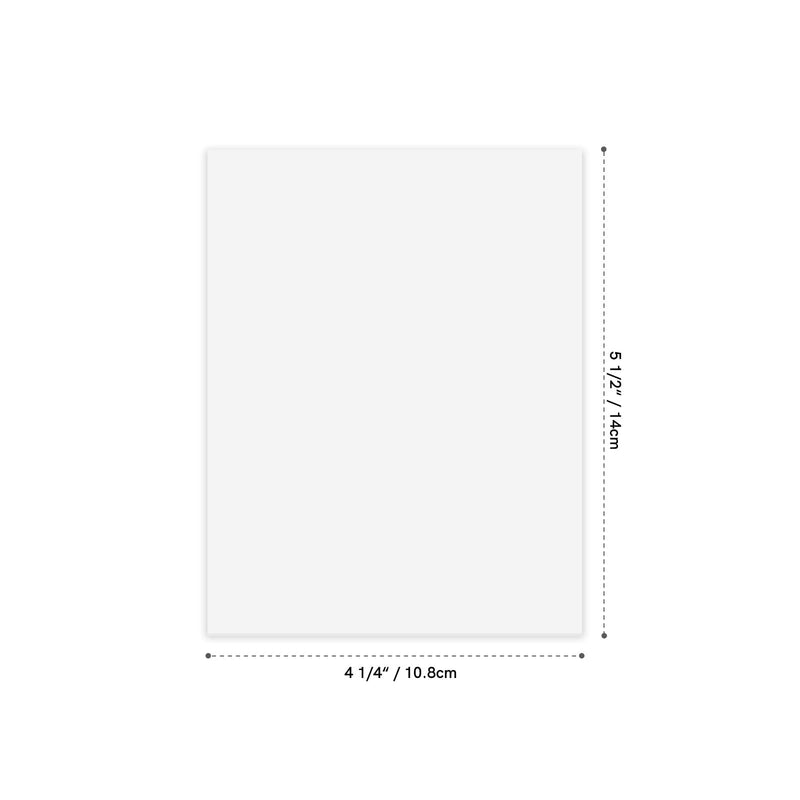 Briartw 10 Sheets 3D Double Sided Adhesive Foam Sheets for A2 Card,2mm Thickness,4.25x5.5inch,Add Depth, Dimension, and Detail to Your Projects,They Can Be Cut, Sliced, and Die Cut 4.25x5.5inch