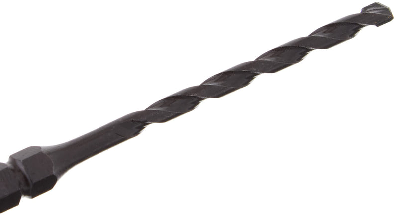 IRWIN Tools 1870568 Impact Performance Series Concrete Screw Installation 3/16-Inch X 5-Inch Drill Bit for 1/4-Inch Screws (Pack of 4) One Size (Pack of 4) 3/16-Inch X 5-Inch for 1/4-Inch Screws