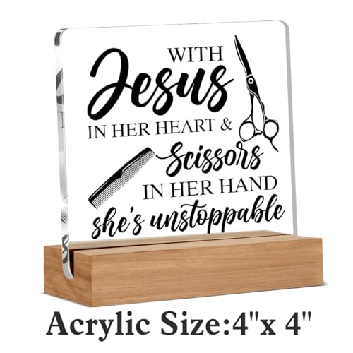 Hair Stylist Gifts for Women, Hairdresser Gift, Hair Salon Decor Hairstylist