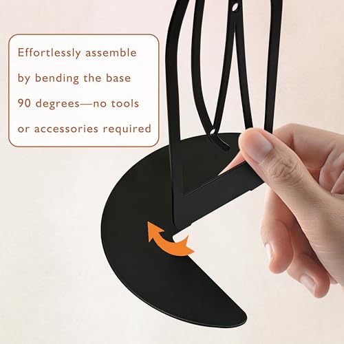 3 Pieces Metal Flowers Vases Earring Organizer,Earring Hanger Dresser Decor