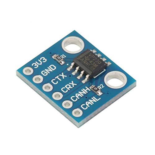 Hailege 3pcs SN65HVD230 CAN Bus Transceiver Communication Heat Protection Slope Control Module for Arduino Controller Board